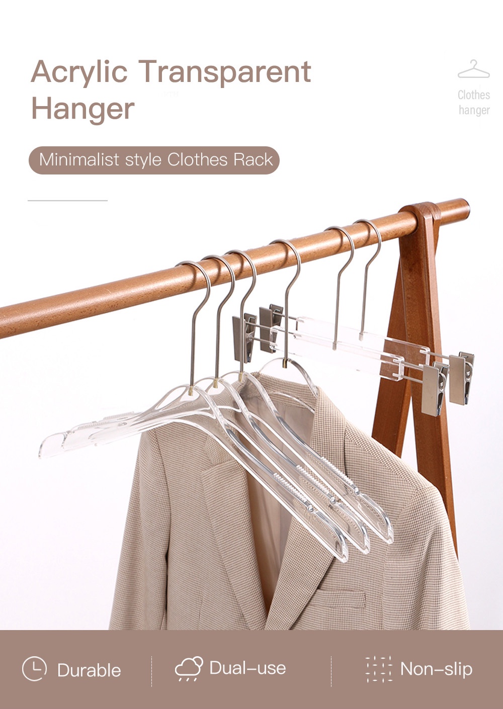 Acrylic Transparent Hanger-1